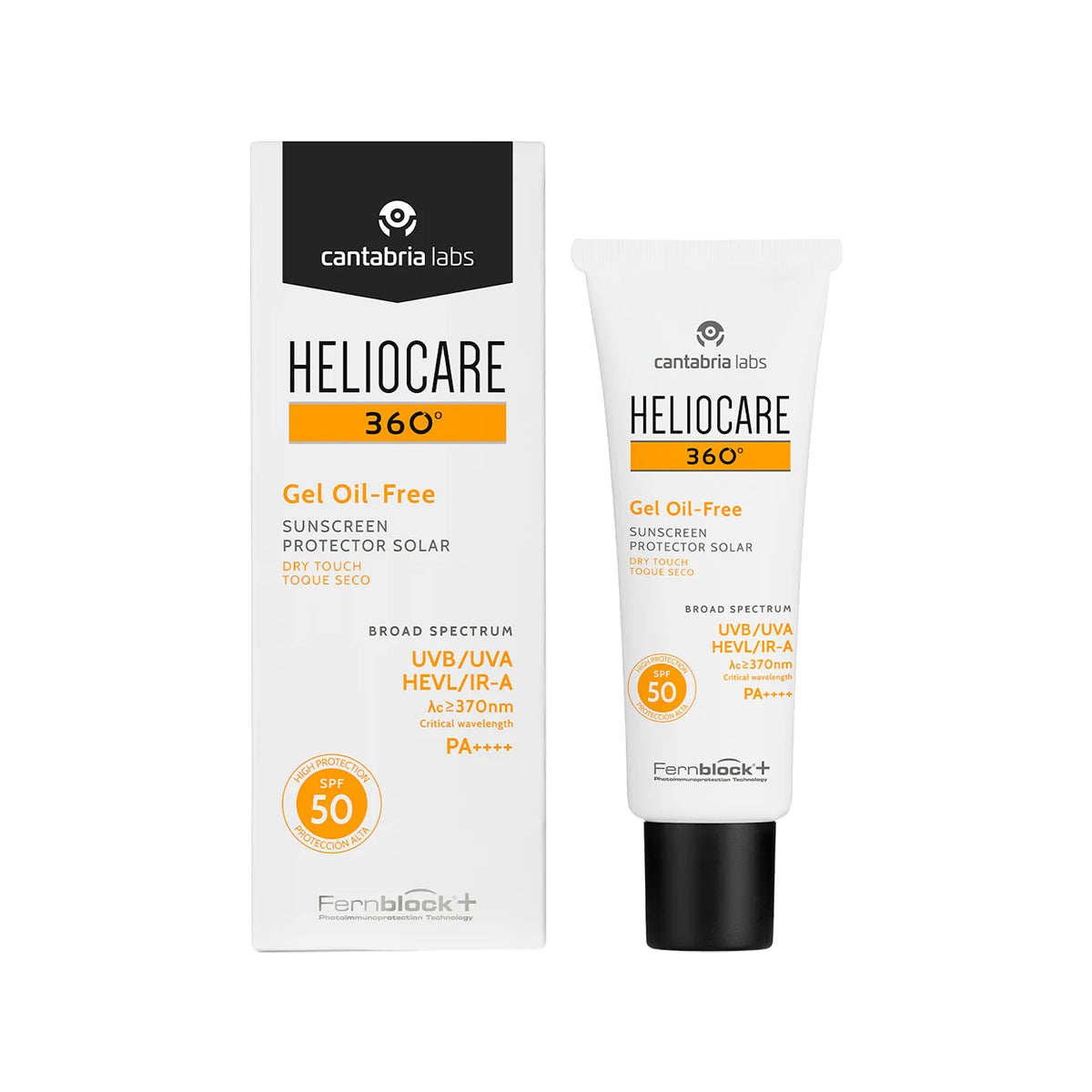 Heliocare 360 gel oil-free dry touch spf 50ml Cantabria Labs